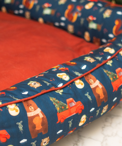 Winter Woods Lounger Dog Bed
