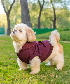 Plum Dog Hoodie