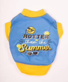 Hotter than summer blue Cat T-shirt