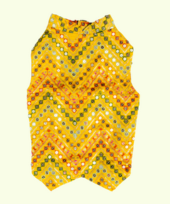 Dog Kurta Yellow