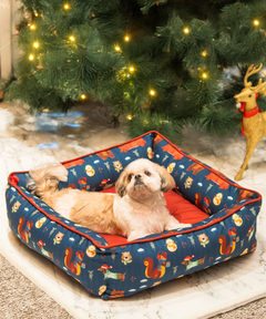 Winter Woods Lounger Dog Bed