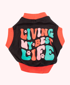 Living My Best Life Cat T-shirt