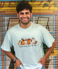 More Dogs, Less Drama T-shirt