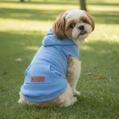 Pet Set Go Dog Hoodie (Pastel Blue)