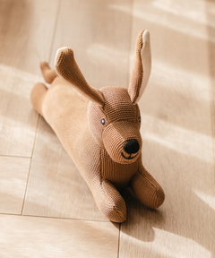 Cheerful Pup Plush Dog Toy