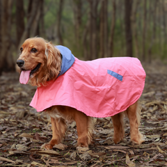 Cape Style Cornflower Blue- Dog Raincoat