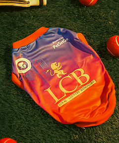 Loyal Chewers Bangalore IPL Dog Jersey