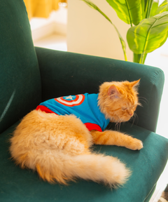 Captain America Cat T-shirt