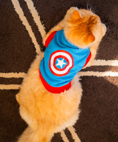 Captain America Cat T-shirt