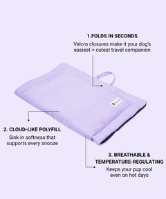 Coloured Pet Mat - Lavender