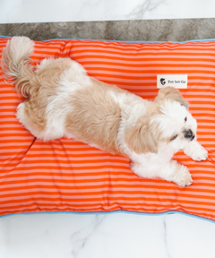 Duo Dreamer Pillow Bed (Orange)