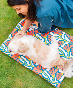 Tropical Bloom Pet Mat