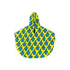 Lightning Printed Cape Style Dog Raincoat