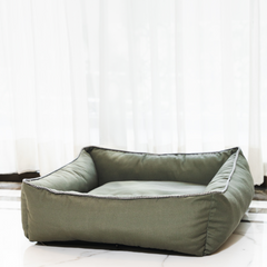 The Olive Lounger Dog Bed