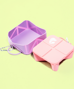 Foldable Dog Bowl Square