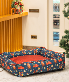 Winter Woods Lounger Dog Bed