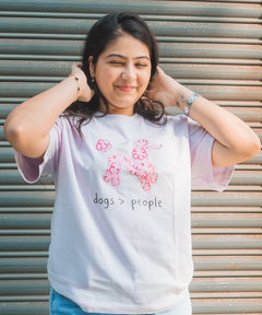 Dogs > People T-shirt