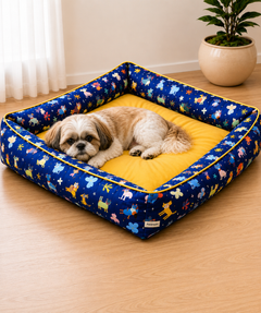 Woofy Wonderland Lounger Dog Bed