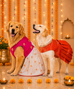 Giggly Dog Dress Pack of 2