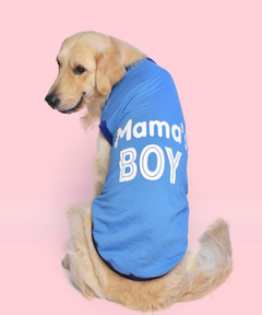Mama's Boy Dog T-Shirt