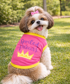 Spoiled Princess Dog T-shirt