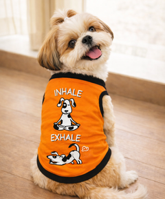 Inhale Exhale Dog T-shirt