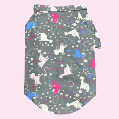 Dino Wonderland Cotton Shirt