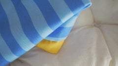 Stripes Flat Dog Bed