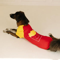 French Fries Dog T-Shirt (Sleeveless)